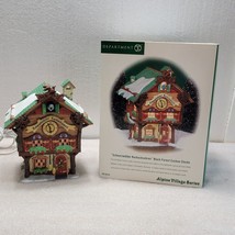 Dept 56 Alpine Village Schwarzwalder Kuckucksuhren - 56220- Retired - $102.89