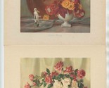 4 Oliver Glen Barrett Prints Dragon Sealfito Vase Lillies Moderne Autume... - $17.82
