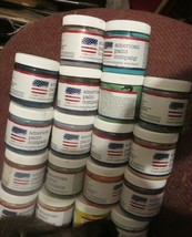70 4oz containers of American Paint Co Chalk/Clay/Mineral Paints Purple ... - $93.49
