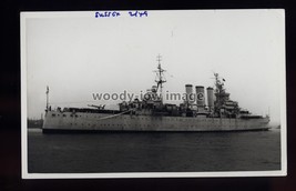 WL7003 - Royal Navy Warship - HMS Sussex c1949 - Wright &amp; Logan Photograph - £2.20 GBP