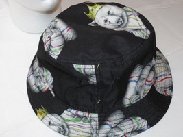 Rook Brand One Size  NEW RARE Mens adult sun bucket hat cap black bear c... - £23.37 GBP