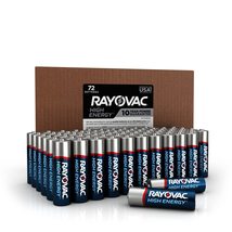 Rayovac AA Batteries, Alkaline Double A Battery, 72 Count - £28.13 GBP