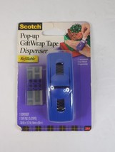 Scotch Pop-Up Giftwrap Tape Dispenser Refillable Wear Wristband Presents... - $16.99