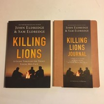 Killing Lions &amp; Journal Sam John Eldredge set Lot Young Men Wild At Heart - $14.84