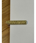 Vintage Gold Tone Bar Tie Clasp Pin Estate Men&#39;s Jewelry Find KG JD - $277.99 MXN
