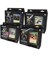 Magic The Gathering Final Fantasy Commander Deck Display (Set of 4) New ... - $597.81 CAD