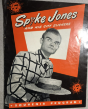 SPIKE JONES...CITY SLICKERS 16-page RCA Victor Souvenir Program (circa 1... - $14.84
