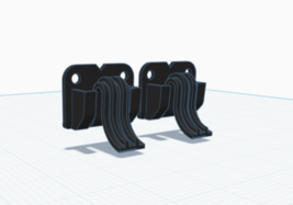 3D printed Porsche Cayenne back seat clip holder - $43.13