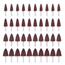 Cone-Shaped 80 Grit Abrasive Sandpaper In A 40-Pack By Mixiflor Is Used ... - $31.92