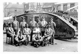 pt9168 - Doncaster Market Place Wounded Soldiers by Egbert Tank - Print 6x4 - $2.80