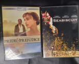 lot of 2 :Pride &amp; Prejudice [NEW Sealed]+ seabiscuit [used/ LIKE NEW] - $6.92