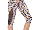 Lululemon Soleil Runner Court Leggings Capri Maille Accent Rayé Abstrait 4 - £14.87 GBP