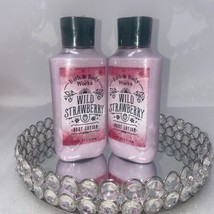 Bath &amp; Body Works - 2 Wild Strawberry Lotion 8 Oz Body Lotion Set - £23.25 GBP
