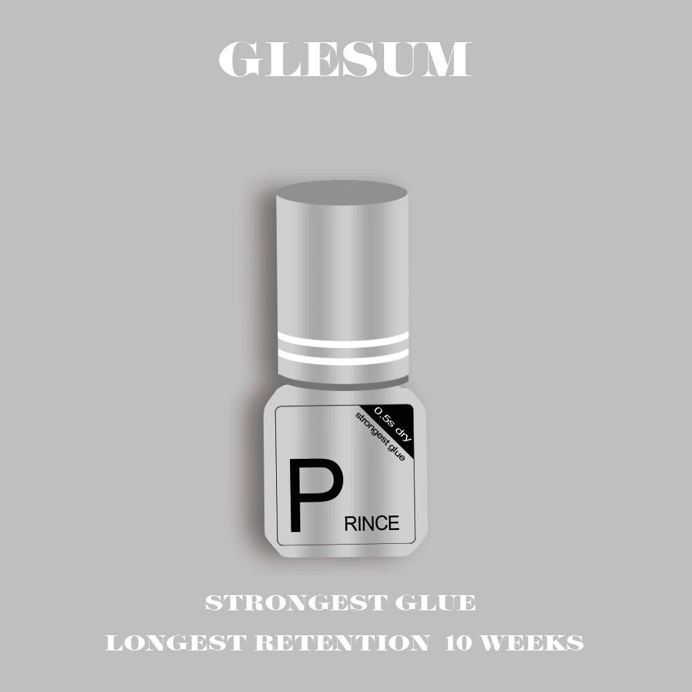 Glesum 5ml Eyelash Extension  Glue 0.5 Seconds Fast Drying Eyelashes Glu... - $50.06