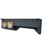 QPower Nissan Frontier Crew Cab &#39;05-&#39;21 Dual 10&quot; Sealed Woofer Box - $179.44 CAD