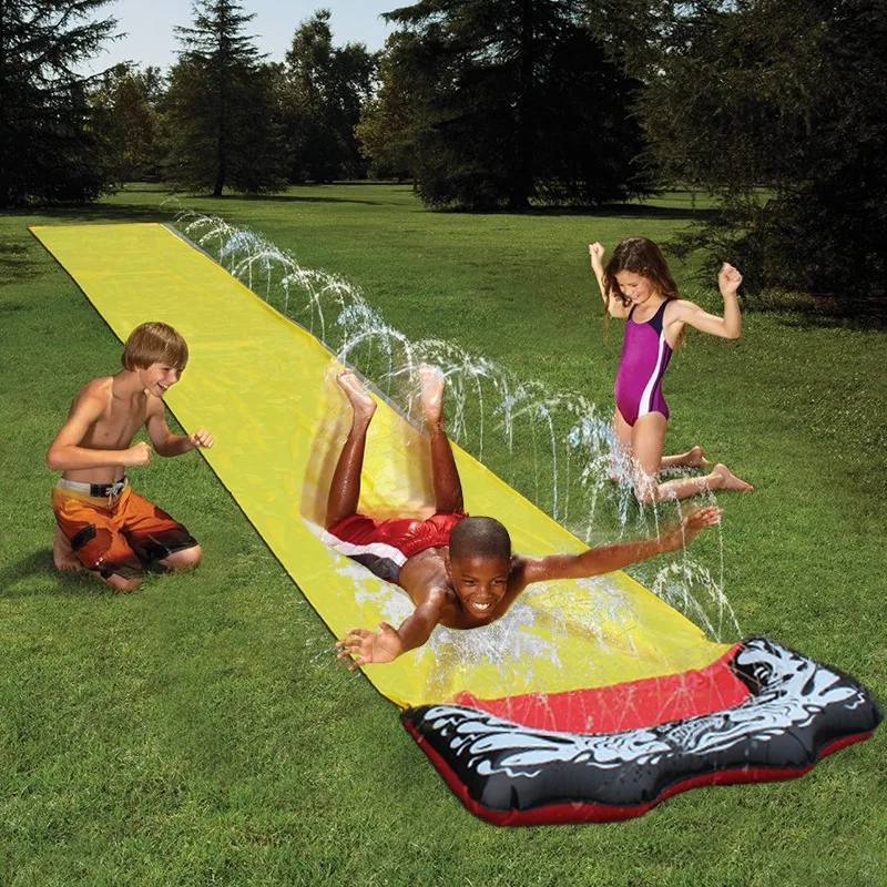 Lawn Water Slides 16ft Silp Slide with Spraying for Kids Boys Girls Chil... - £18.04 GBP+