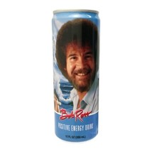 Bob Ross The Joy of Painting 6 Positive Energy Beverages 12 oz Cans NEW ... - £18.97 GBP