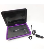 ieGeek IK-902  Portable Red DVD Player 9&quot; Screen Swivel LCD With Power S... - $502.67 MXN