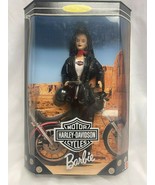 Vintage HARLEY DAVIDSON MOTORCYCLE BARBIE 1998 Collector Edition #3 NIB  - £30.05 GBP