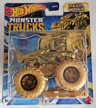 NEW 2024 Hot Wheels Monster Trucks - Meijer exclusive- Gold MEGA-WREX  - $25.00