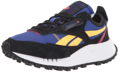 Reebok Men Classic Legacy Sneaker Black/Bright Cobalt/Punch Berry S24172 - $36.00
