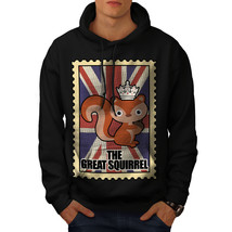Wellcoda The Great Squirrel Mens Hoodie, Royal Casual Hooded Sweatshirt - £25.73 GBP+