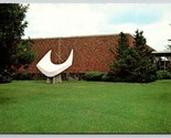 Link Library Concordia University Seward Nebraska NE UNP Chrome Postcard... - $10.84