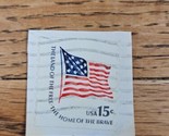 US Stamp &quot;The Land of the Free&quot; Flag Ft. McHenry 15c Used - $0.94