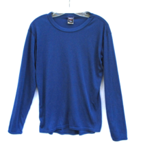 Patagonia Mens Capilene Base Layer Long Sleeve Shirt Blue Vintage 1997 S... - $18.99