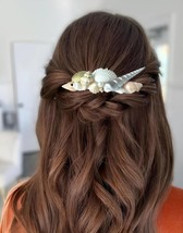 Seashell hair comb, beach wedding comb, hair accessories, wedding access... - $13.00