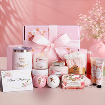 Mother&#39;s Day Gifts for Mom Women,14 PCS Relaxing Spa Gift Basket Box for Mom Sis - £39.47 GBP