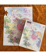 Lady Lovely Locks Vintage 1987 Jigsaw Puzzle With Box By Golden Incomplete - $9.50 CAD