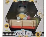 Honey Bee Acres Baby Lucky Unicorn Wagon Fuzzy Figurine Collectible Doll... - $10.88