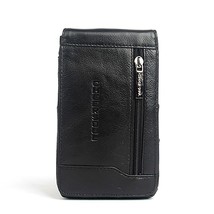 Genuine Leather Cell/Mobile Phone Case Cover Fanny Pack Belt Bags Hook Purse Pou - £21.55 GBP