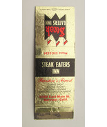 Steak Eaters Inn - Barstow, California Restaurant 20 Strike Matchbook Co... - £1.38 GBP