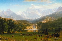 The Rocky Mountains, Lander&#39;s Peak by Albert Bierstadt Giclee Print + Ships Free - £30.68 GBP+