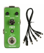 Rowin LEF-306 Firecream FUZZ + PDC 5 Vintage Classic 70's Fuzz Guitar/Ba... - $34.00