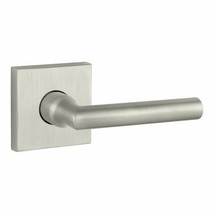 Baldwin Reserve Full Dummy Tube Lever and Contemporary Square Rose, Sati... - £47.78 GBP