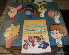 Vintage 1986 Walt Disney Winnie The Pooh Face Puppets #3504 Eeyore Owl Rabbit - £53.96 GBP