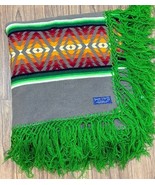 Vintage Pendleton Beaver State Robes &amp; Shawls Rare Aztec Print Blanket - $129.99