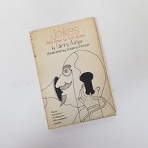 Jokes and How To Tell Them by Larry Adler Illustrated Hardback - £3.95 GBP