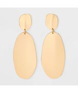 Universal Thread™ Larger Irregular Disc Drop Earrings Gold - $182.68 MXN Universal Thread™ Larger Irregular Disc Drop Earrings Gold - $182.68 MXN