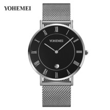 Fashion Luxury Watch Men&#39;s Classic Calendar Quartz Watch Male Student Fashion Wa - £16.78 GBP