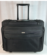 Solo Laptop Rolling / Wheeled Briefcase Overnighter Pilot / Lawyer Case ... - £35.83 GBP