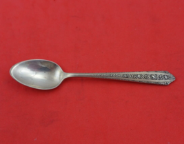 Normandie by Wallace Sterling Silver Demitasse Spoon 4 1/8&quot; Heirloom Silverware - £30.04 GBP