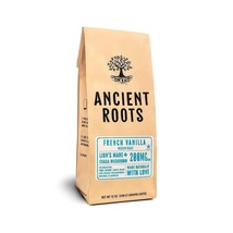 Ancient Roots French Vanilla Flavored Mushroom Coffee with Benefits of Mushroom - £13.82 GBP