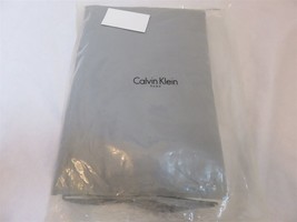 Calvin Klein Tailored King Bedskirt Grey Blue Zinc NIP - $63.31