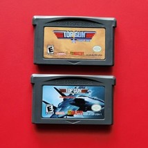 Top Gun: Combat Zones &amp; Firestorm Game Boy Advance Lot 2 Flight Avaition Games - £18.65 GBP