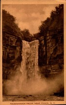Vintage Albertype POSTCARD- Taughannock Falls Near Ithaca, Ny BK65 - £4.93 GBP