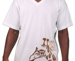 LRG ILL Denim Kids Feeding the Animals Giraffe V-Neck White T-Shirt NWT - $70.82